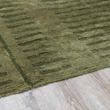Washable Wool Rug - Green - Clearance