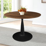 Harold 40'' Modern Round Pedestal Dining Table