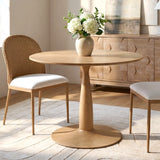 Harper Modern 34.5" Round Dining Table