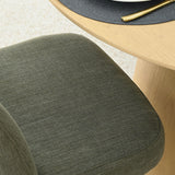 Havana Linen Upholstered Dining Chair with Solid Wood Legs (Set of 8)