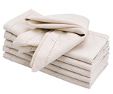 Hemstitched Dinner Napkins - 18 inch