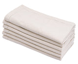 Hemstitch Napkins - Table Napkins - Cotton Cloth Napkins