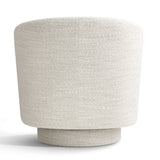 Hera Upholstered Swivel Barrel Chair (1-Piece)