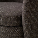 Hera Upholstered Swivel Barrel Chair (1-Piece)