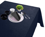 Navy Blue Cloth Tablecloths