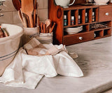 Ivory Double Hemstitch Napkins