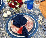 Hemstitch Napkins - Table Napkins - Cotton Cloth Napkins