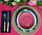 Navy Blue Hemstitch Napkins