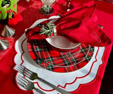 Oval Placemats Set of 4 - Cotton Placemats