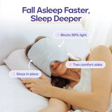 Weighted Eye Mask Black