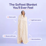 Cloud Throw Blanket Creame