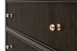 Highland Open Shelf 2-Drawer Nightstand