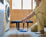 2-piece Black Tota Trio 90L & Hold-All™ Laundry Basket Set