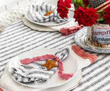 Smooth Linen Napkins - Amalfi Stripe Napkins Set of 4