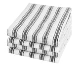 Smooth Linen Napkins - Amalfi Stripe Napkins Set of 4