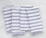 Homestead Stripe Linen Napkins - Set of 4
