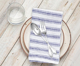 Homestead Stripe Linen Napkins - Set of 4