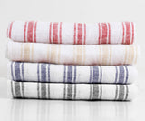 Homestead Stripe Linen Napkins - Set of 4