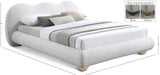 Hyde Boucle Fabric Bed - Luxurious Comfort and Stylish Design for a Modern Bedroom Retreat