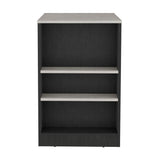 Portree Kitchen Island with 3-Side Shelves