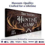 Family Hunting Camp Sign