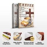 Christ And Coffee Faith Sign IV