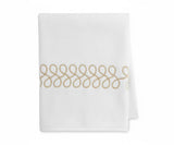 Embroidered Cotton Bath Towels