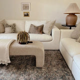 Lily 47" Chenille Accent Waterfall Bench
