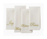 Holiday Sentiment napkins