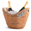 Orchids Hand Woven Wicker Rattan Champagne / Ice Tub