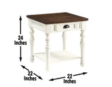 Joanna 3-Piece Occasional Set (Coffee Table & 2 End Tables)