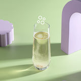Milo Champagne Glasses, 9.5 oz