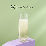 Milo Champagne Glasses, 9.5 oz