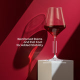 Layla Red Wine Glasses, 17 oz