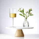 Claire White Wine Glasses, 11.4 oz