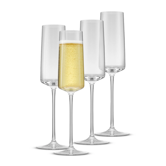 Sidney Champagne Flutes, 7 oz