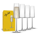 Aura Champagne Glasses, 6 oz