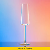 Aura Champagne Glasses, 6 oz