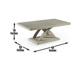 Jocelyn Grey 3-Piece Set(Cocktail & 2 End Tables)