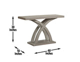 Jocelyn Grey 3-Piece Set(Cocktail & 2 End Tables)