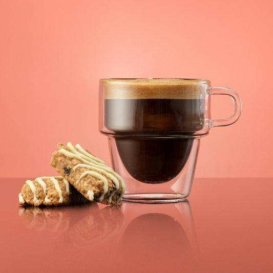 Stoiva Double Wall Espresso Glasses, 5 oz