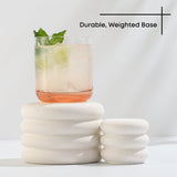 Hue Colored Double Old Fashion Whiskey Glasses, 10 oz