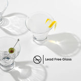 Afina Martini Glasses, 8.5 oz