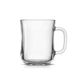 Diner Glass Coffee Mugs, 15.5 oz
