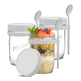 Dawn Overnight Oats Glass Containers