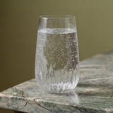 Flow Optic Swirl Tall Glasses, 19oz