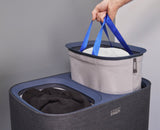 2-piece Black Tota 90L & Hold-All™ Laundry Basket Set