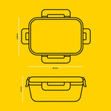 Meal Prep Food Storage Containers Set