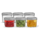 Mason Jars with Airtight Lids, Labels and Measures