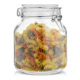 Airtight Food Storage Jars & Silicone Seal Lids Set